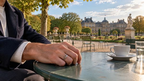Classez votre style avec la bague couronne pour homme